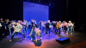 Showcase Basketball business workshop gro up