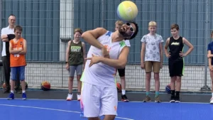 Showcase Basketball opening houten