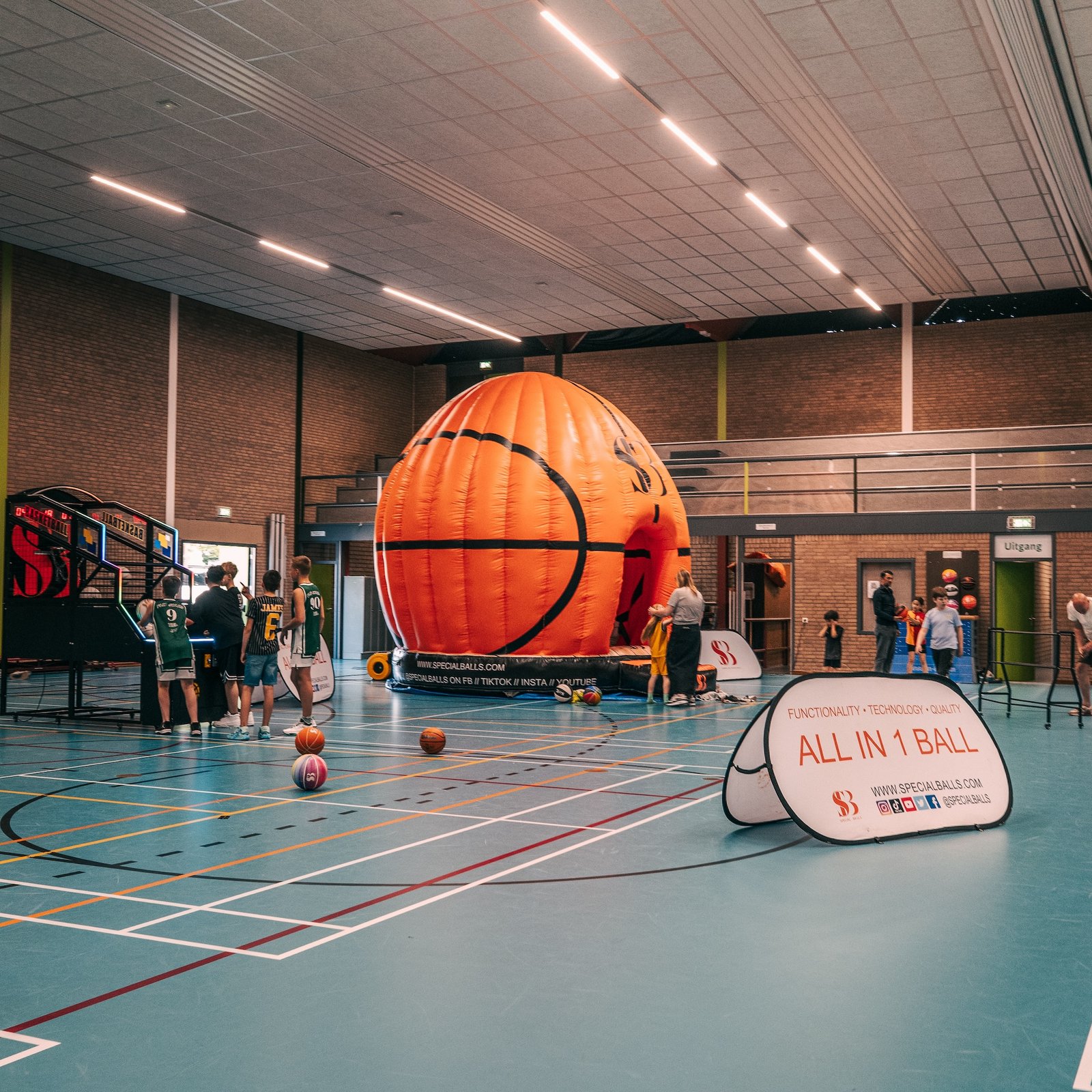 Evenement verrijking door Showcase Basketball