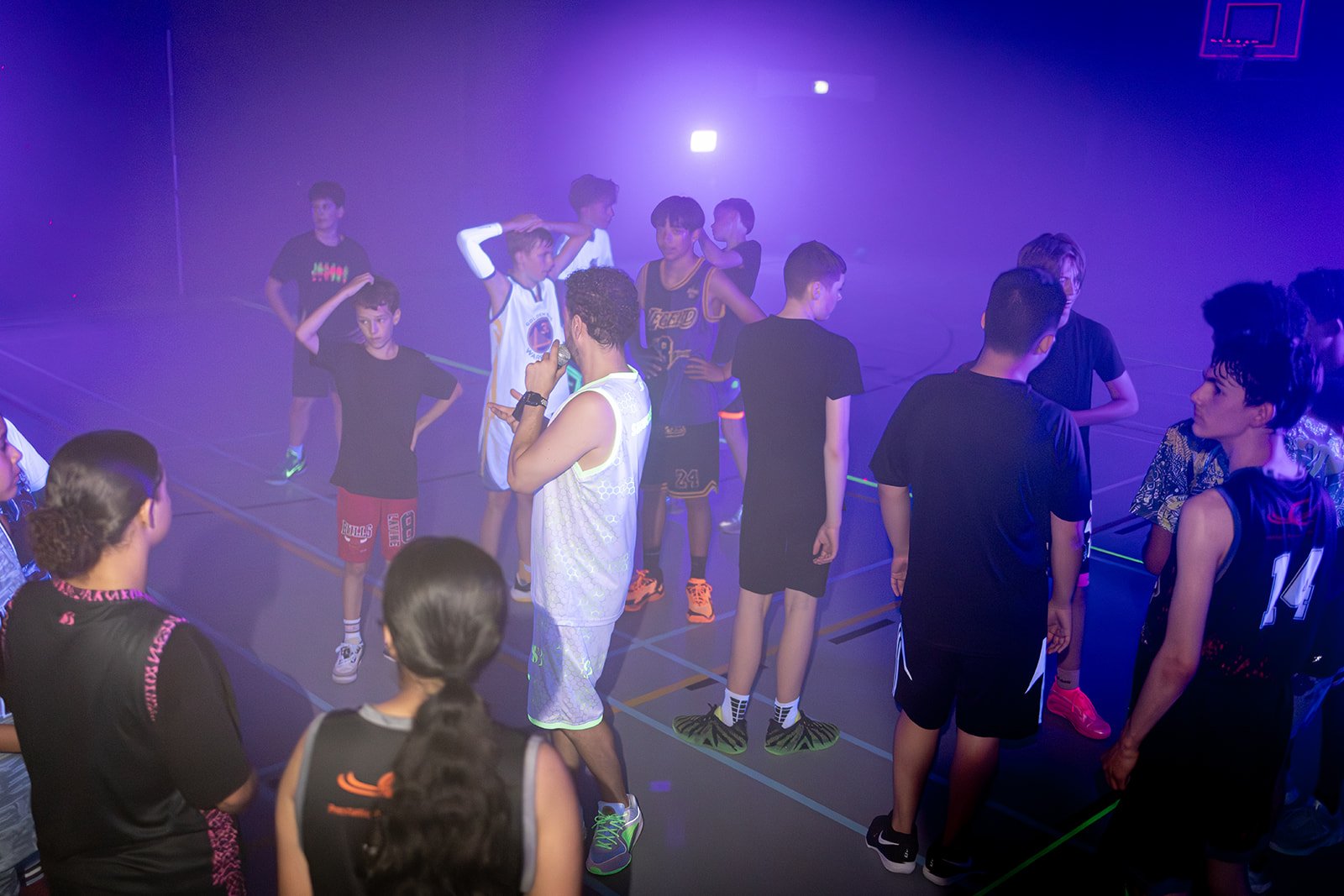 Zoebas Glow in the Dark event