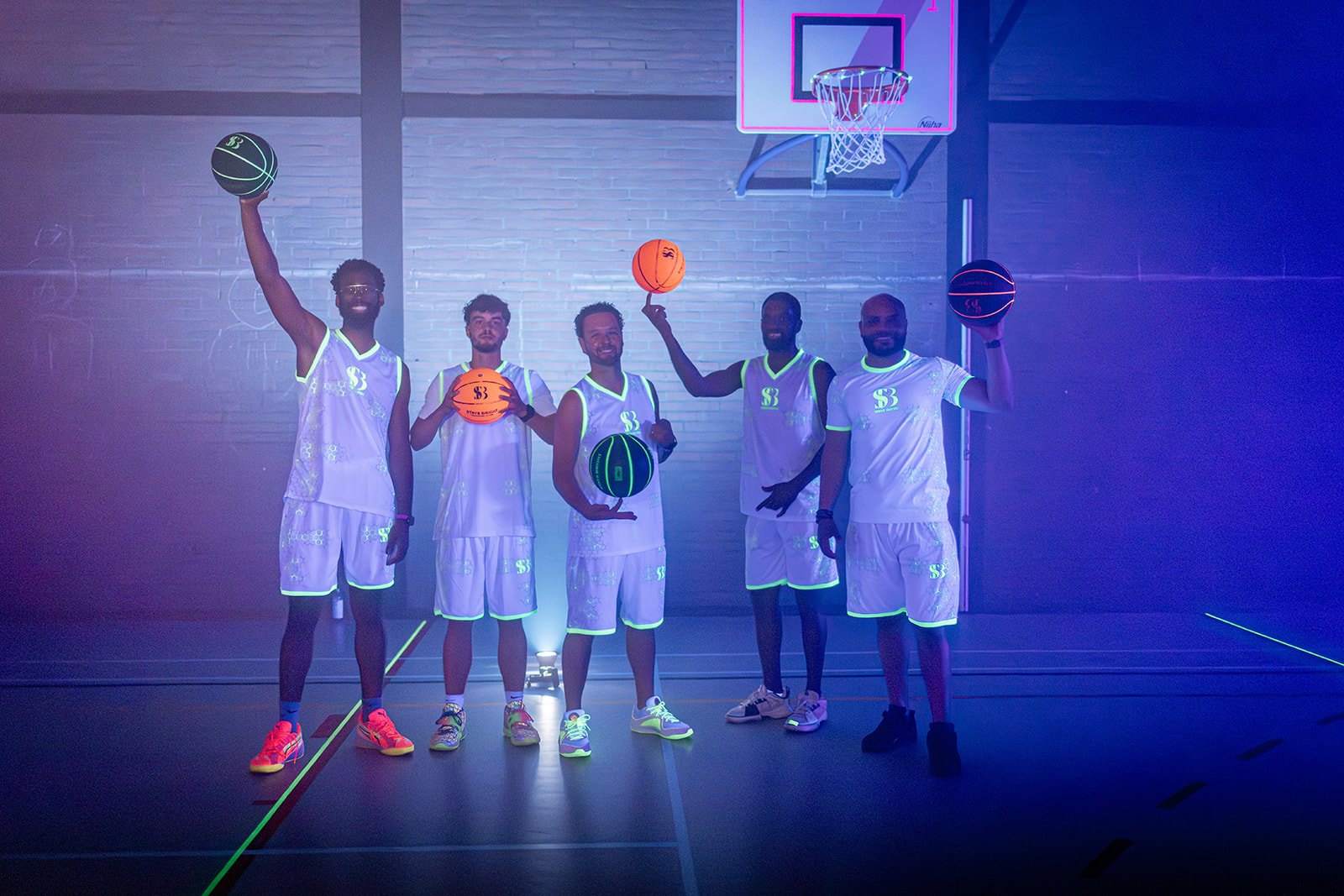 Zoebas Glow in the Dark event