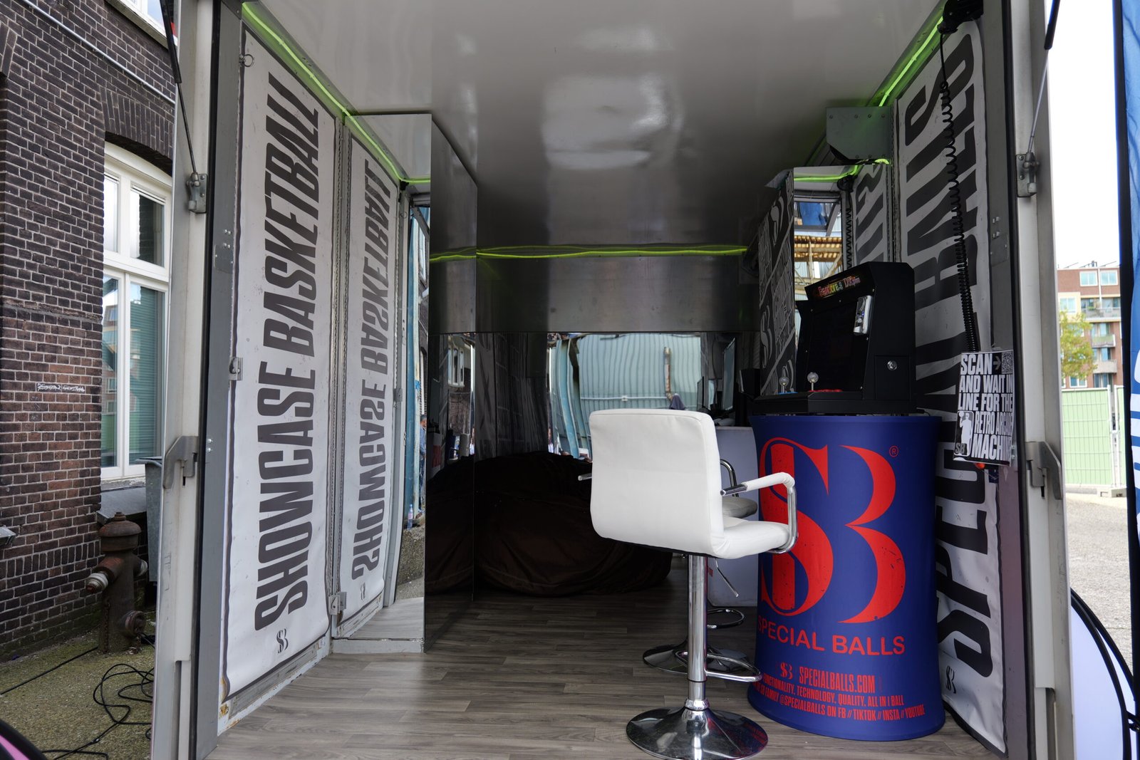 Blik in de Driving Experience van Showcase Basketball op Sneakerness Amsterdam